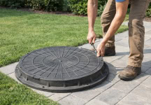 Люки и расходники (цемент, скобы, жидкое стекло)